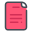 Red File icon