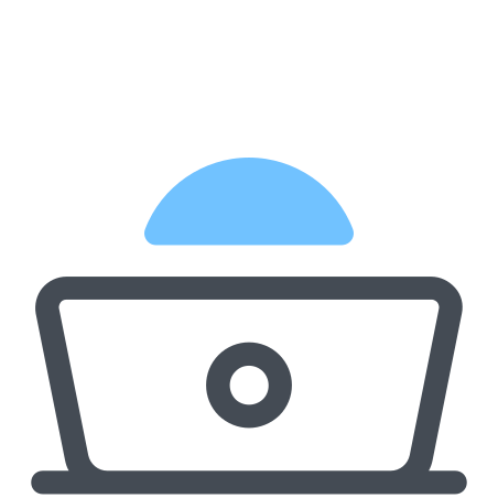 Macbookを使って作業する アイコン 無料ダウンロード Png およびベクター