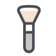 cosmetic brush icon