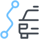 Applicazione di servizi di trasporto di veicoli per il trasporto di taxi per autovetture 07 icon