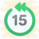 skip 15-seconds-back icon