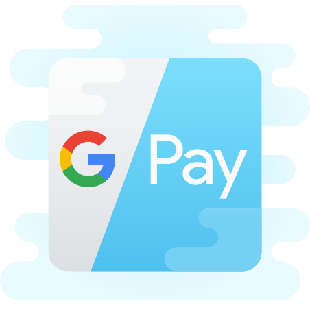 かわいいクリップアート スタイルでの Google Pay India のアイコン