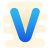 V icon