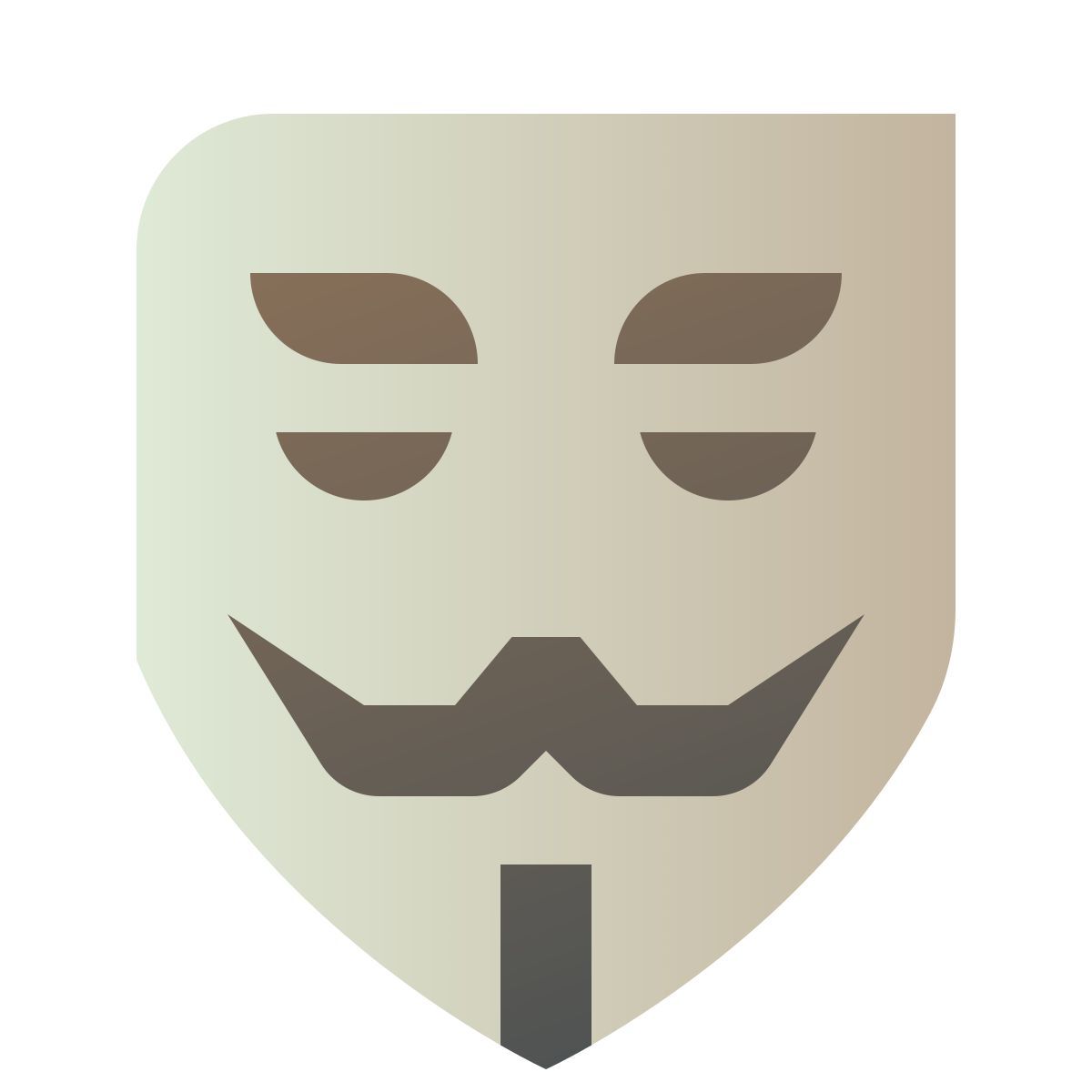 deco color style masque anonyme icon