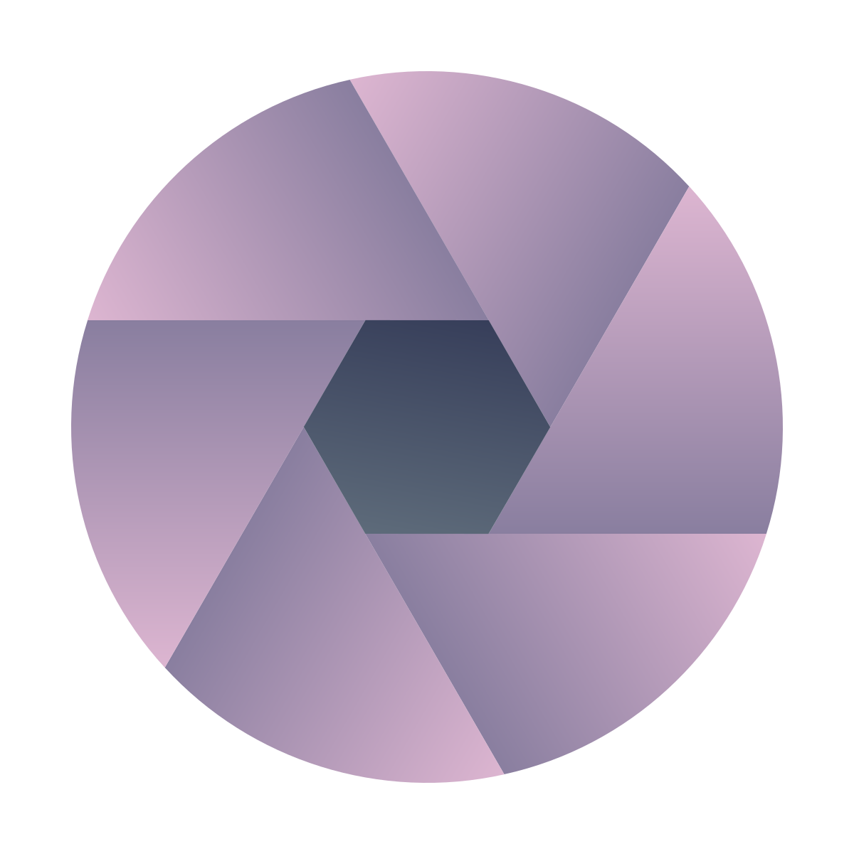 deco color style aperture icon