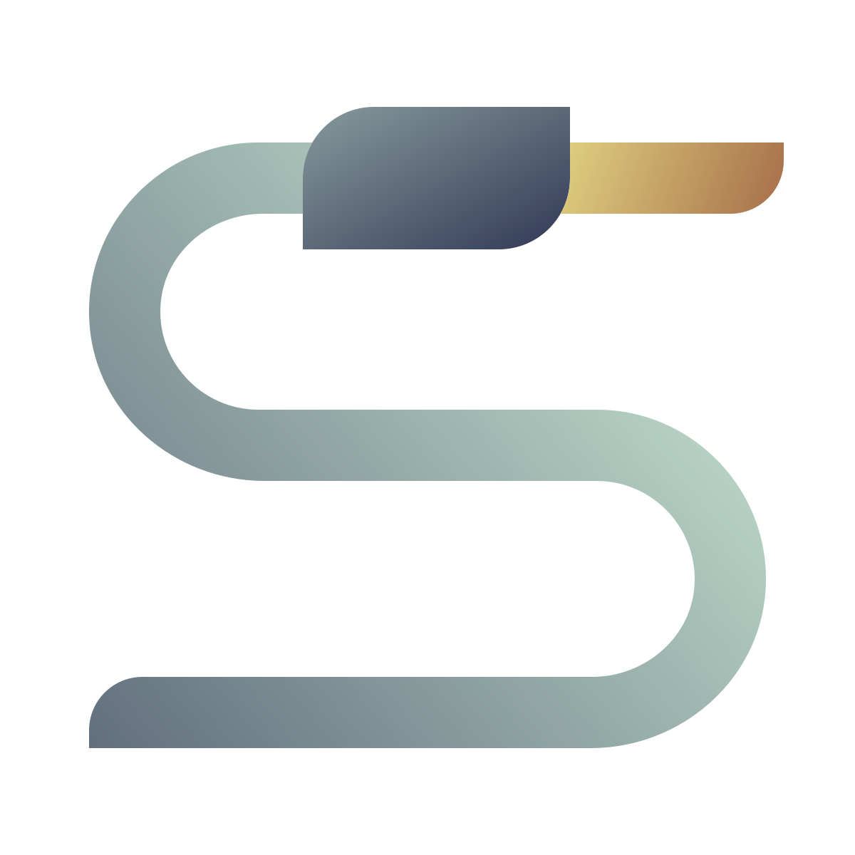 deco color style audio cable  v2 icon