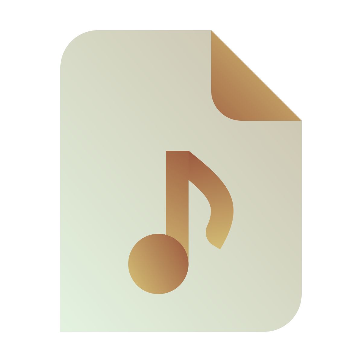 deco color style audiodatei icon