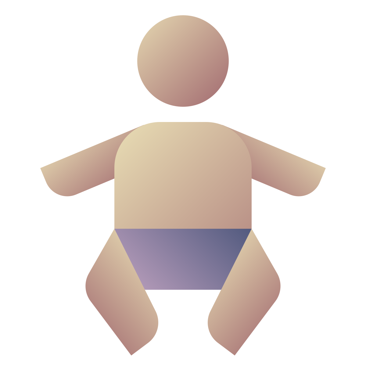 deco color style baby icon