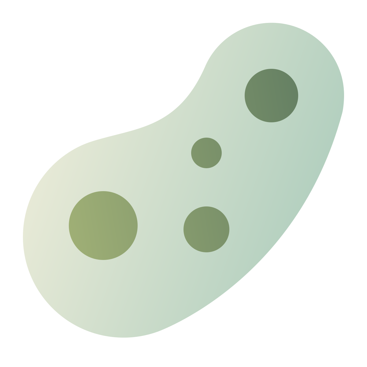 deco color style bacteria icon