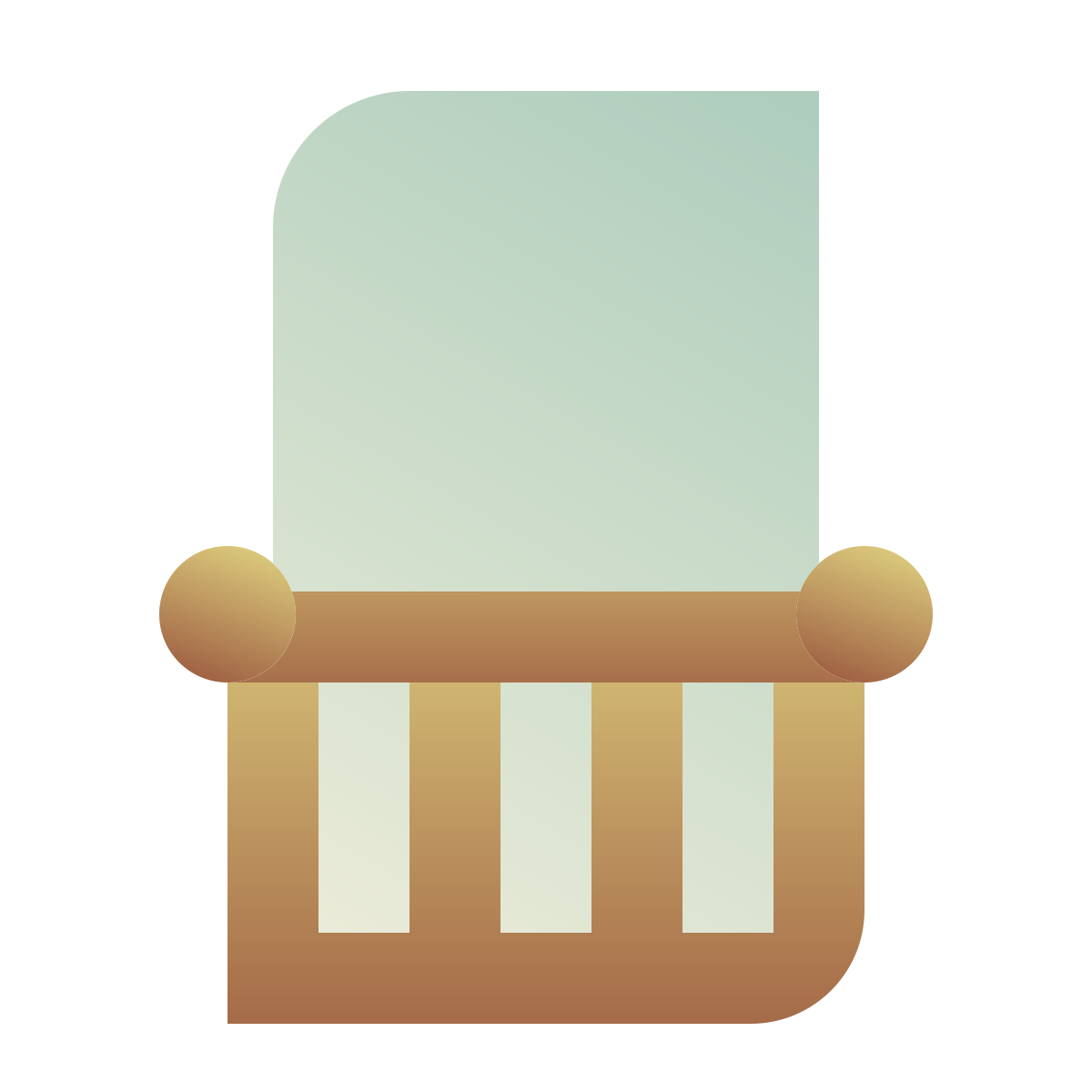 deco color style balcony icon