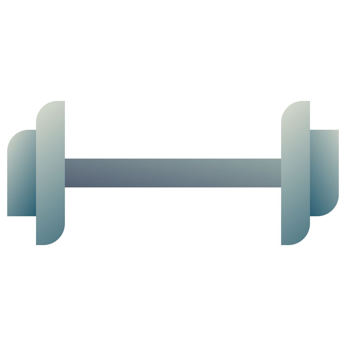 deco color style hantel icon