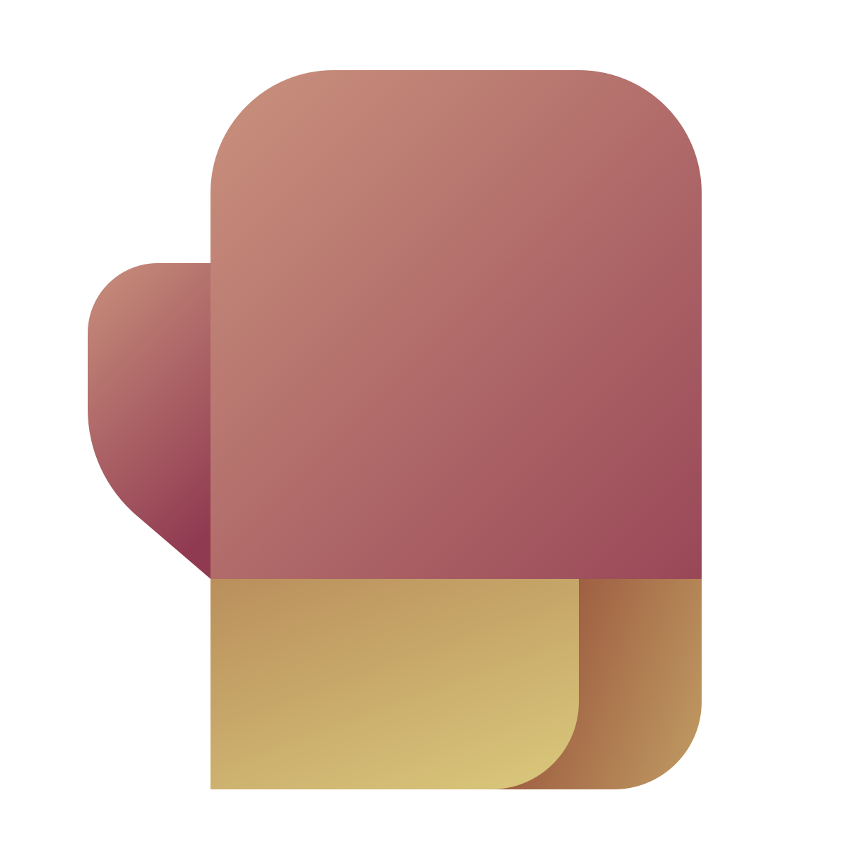 deco color style boxing icon