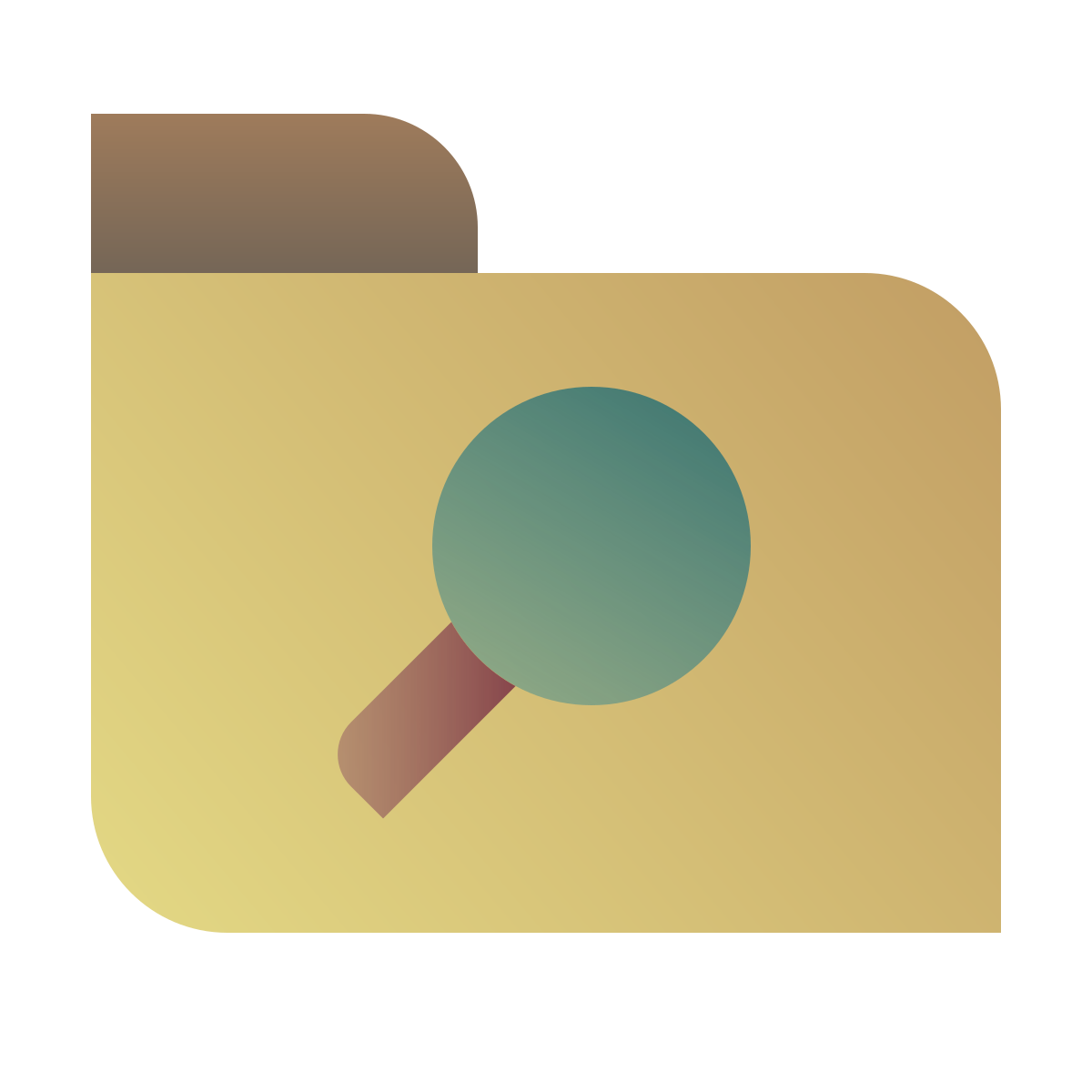 deco color style browse folder icon