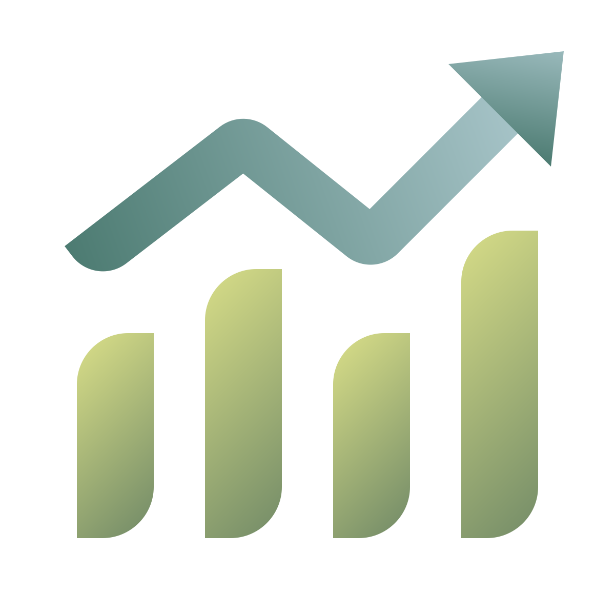 deco color style bullish icon