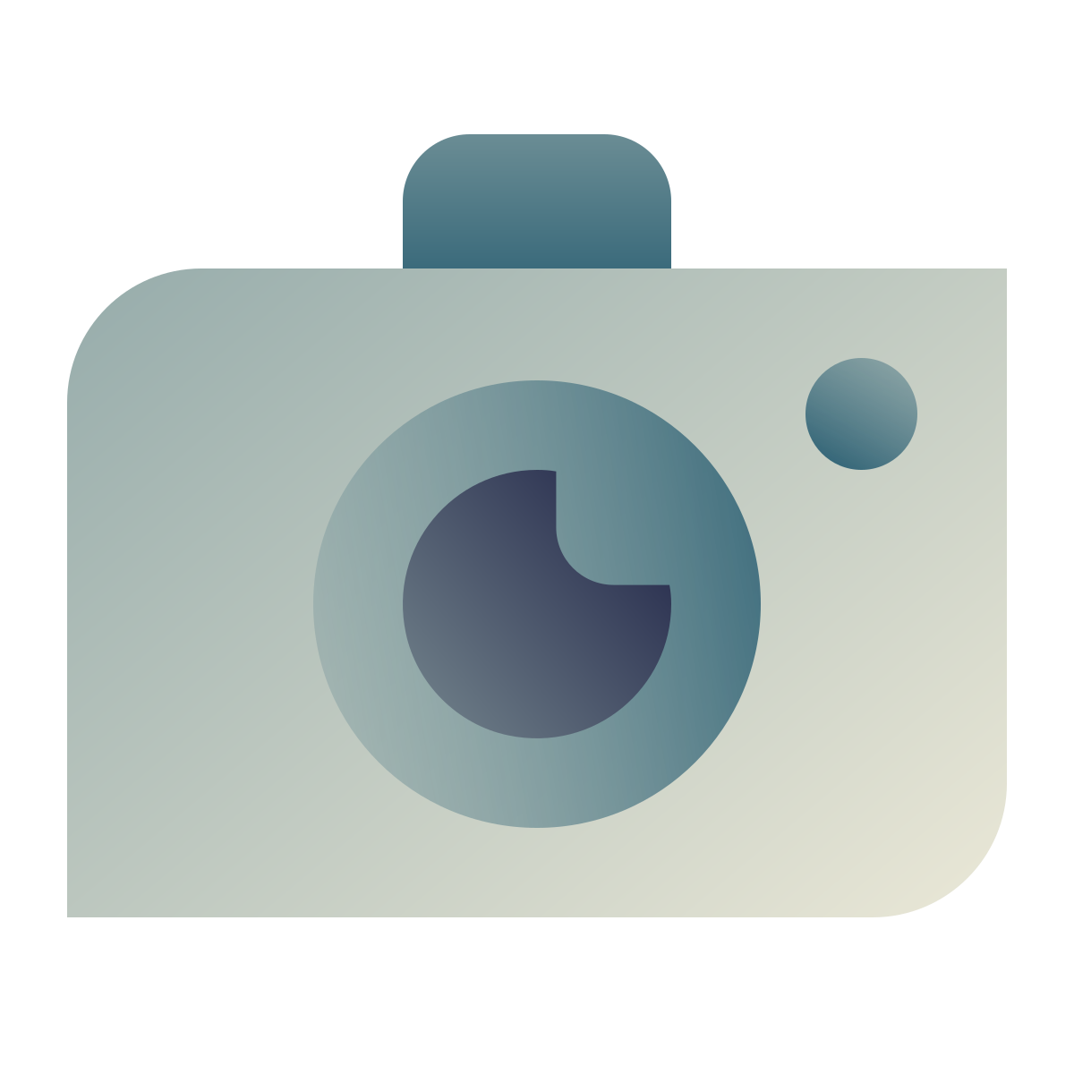 deco color style camera icon