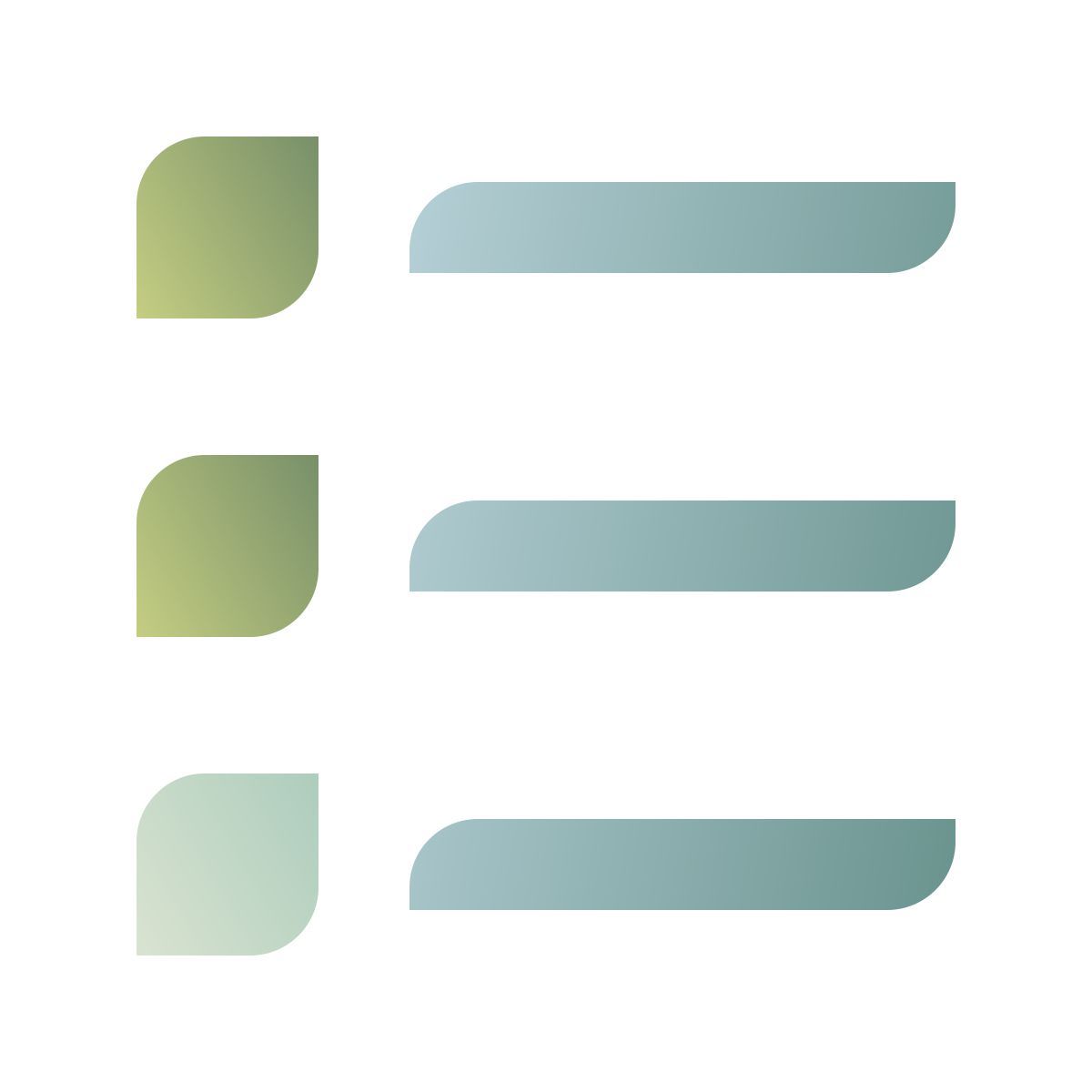 deco color style liste de vérification icon