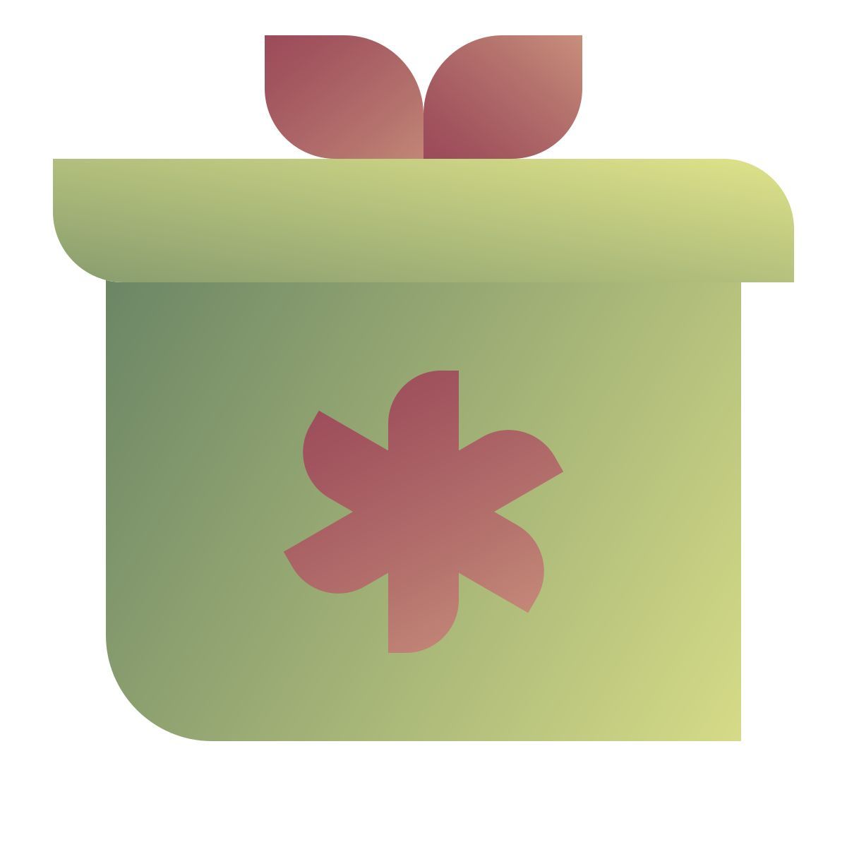 deco color style geschenkbox icon