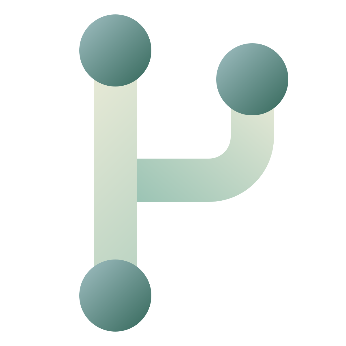 deco color style code fork icon