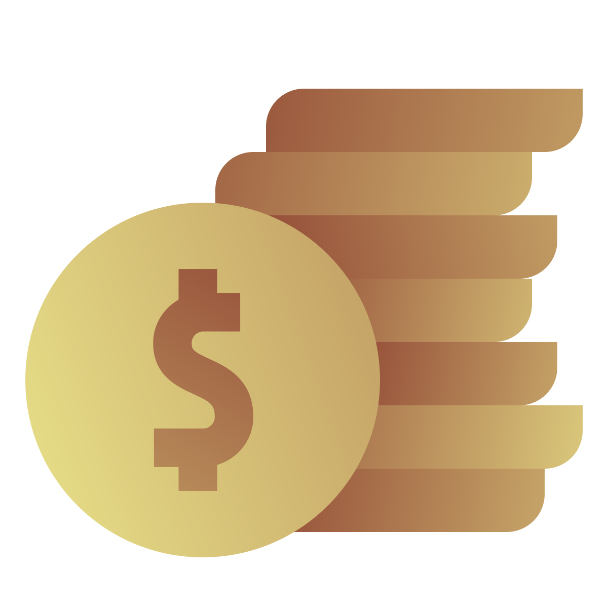 deco color style coins  v2 icon