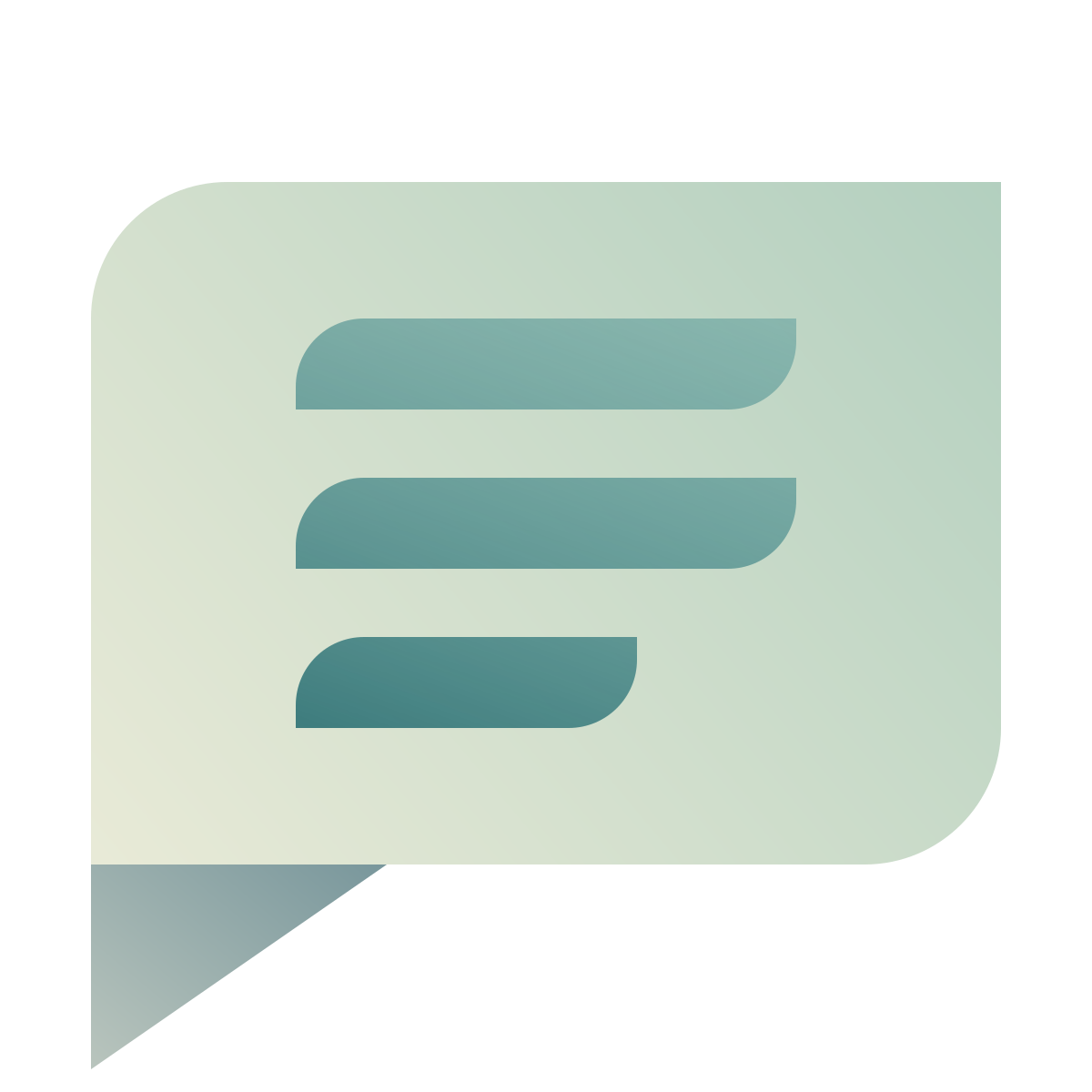 deco color style comments icon