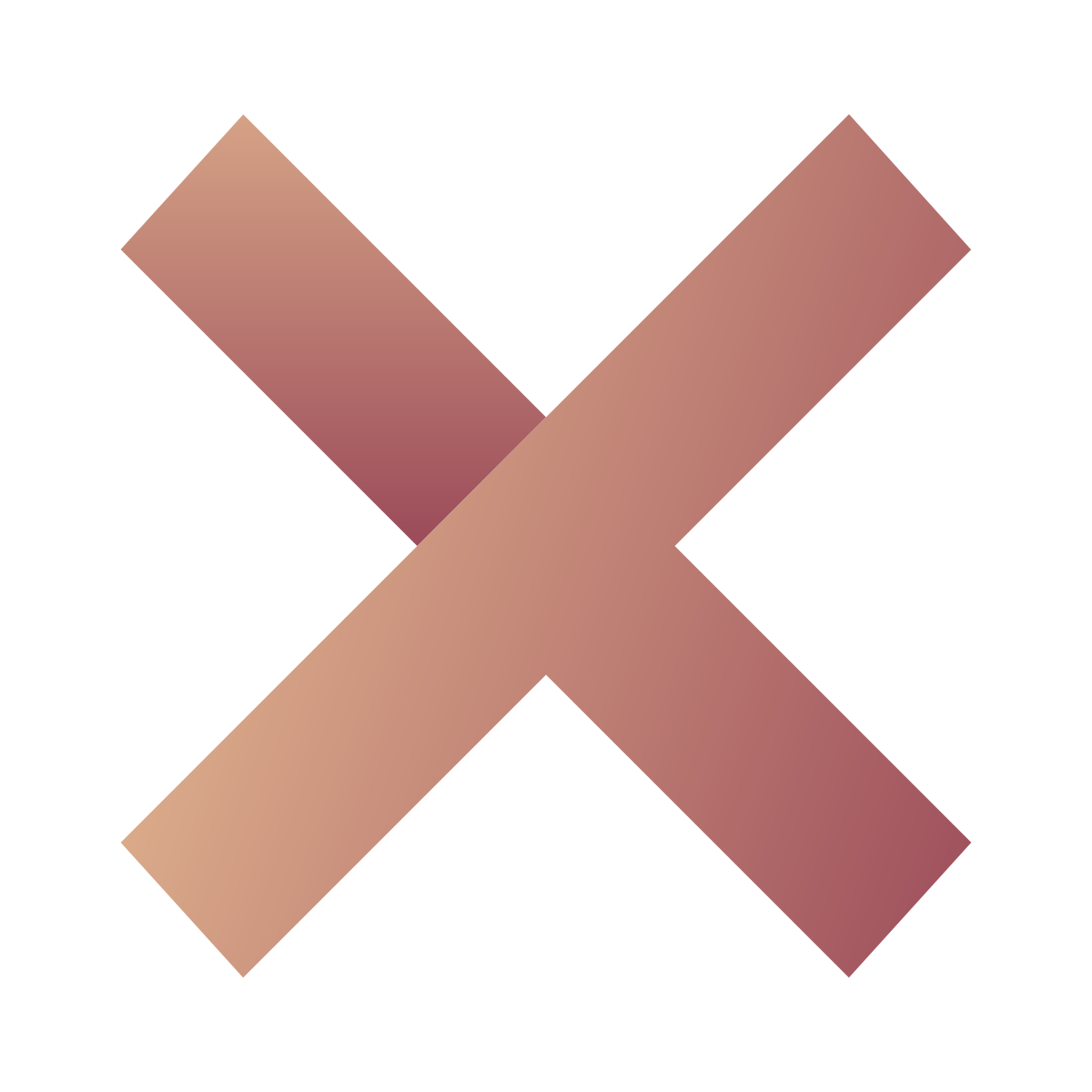 deco color style delete sign icon