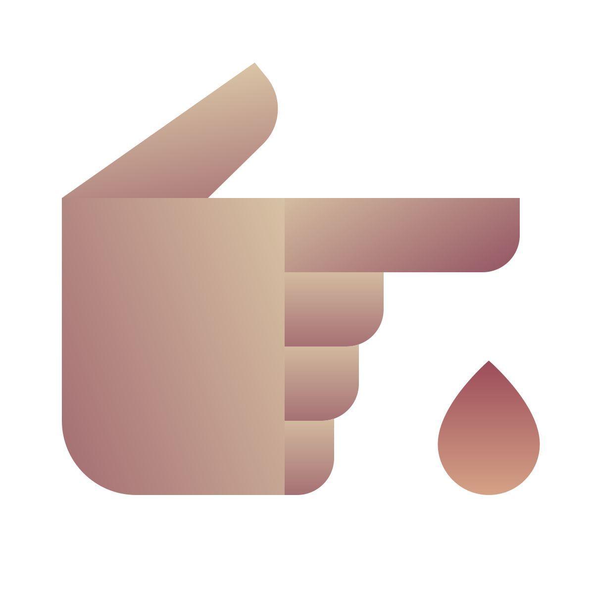 deco color style diabetes icon