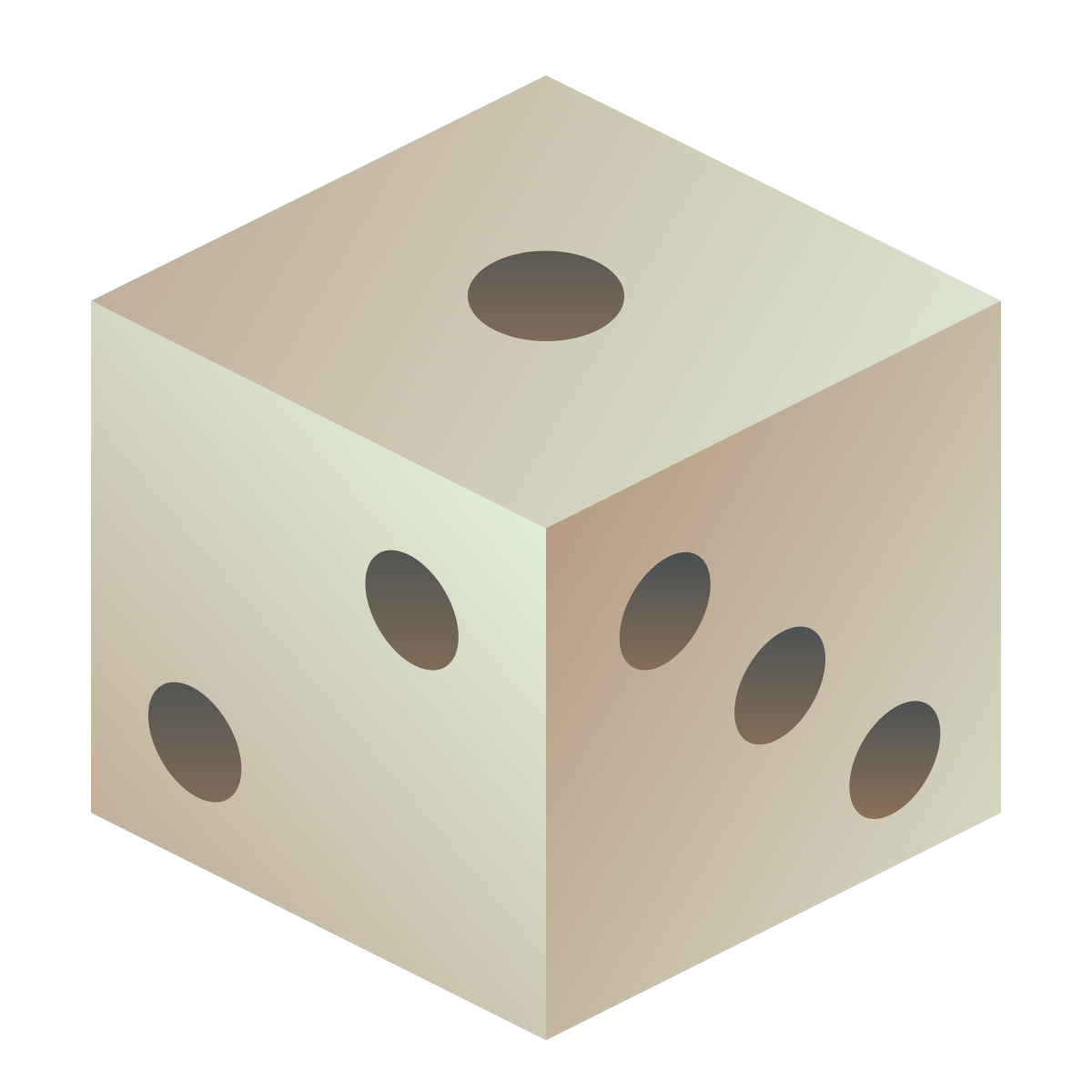 deco color style dice icon