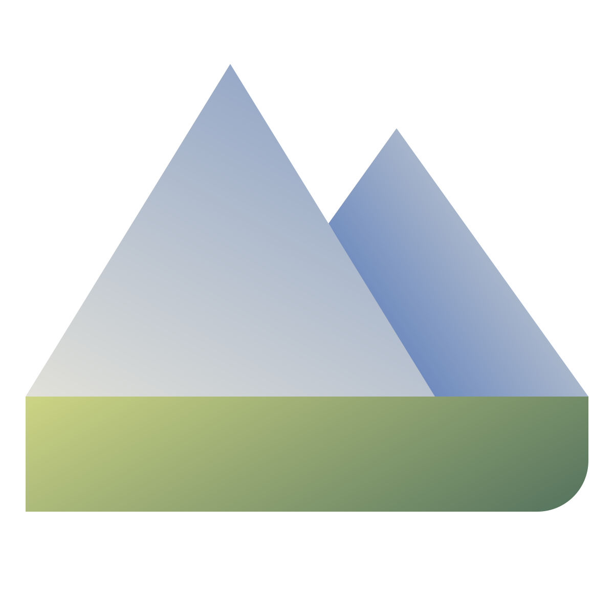 deco color style earth element icon