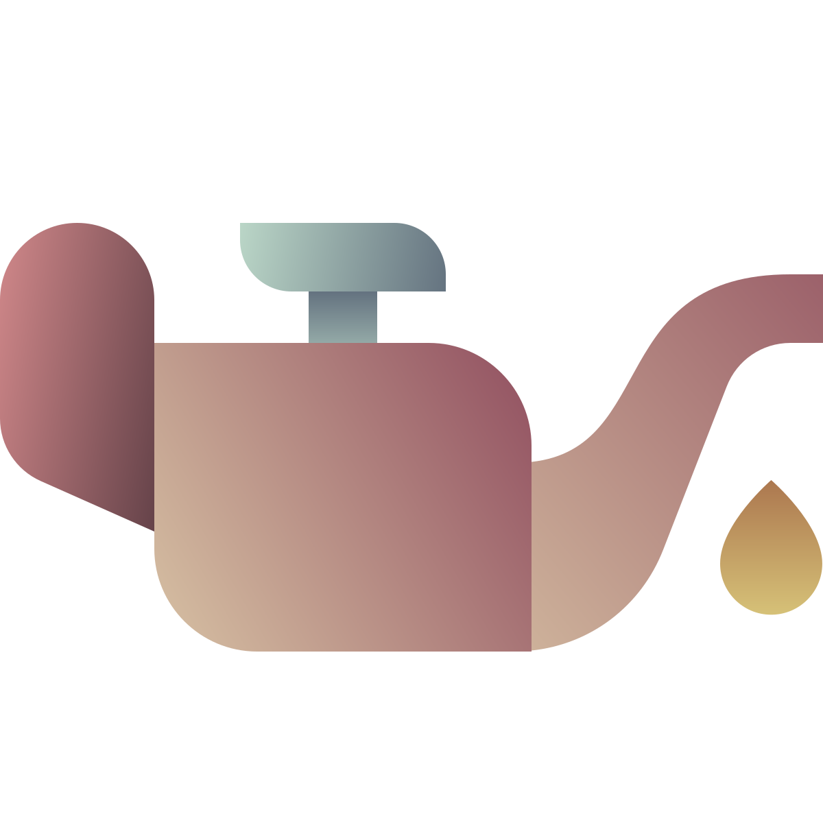 deco color style engine oil level icon