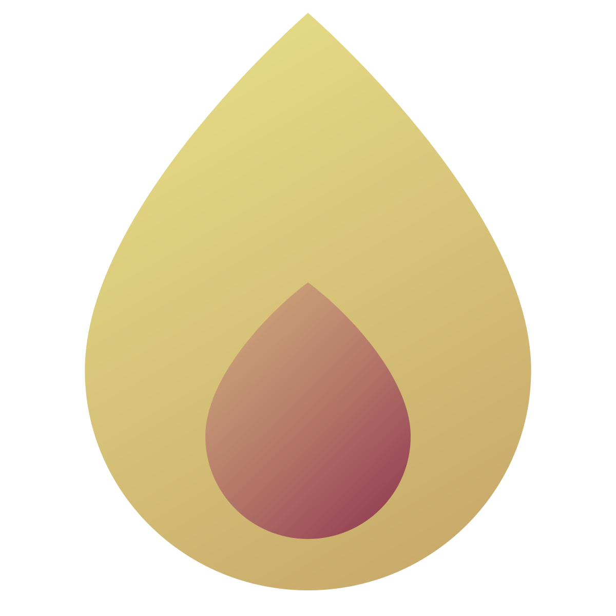 deco color style fire element icon