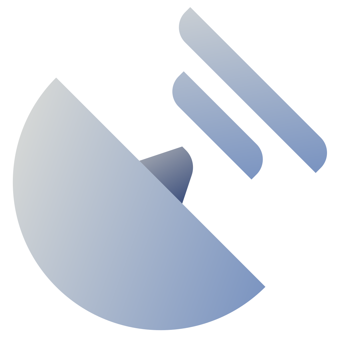 deco color style gps receiving icon