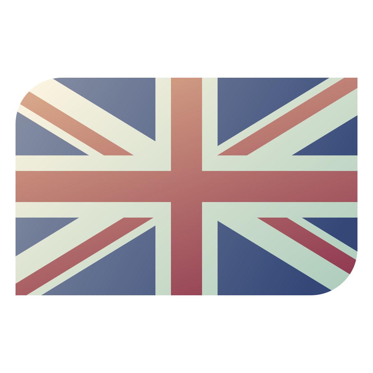 deco color style great britain icon