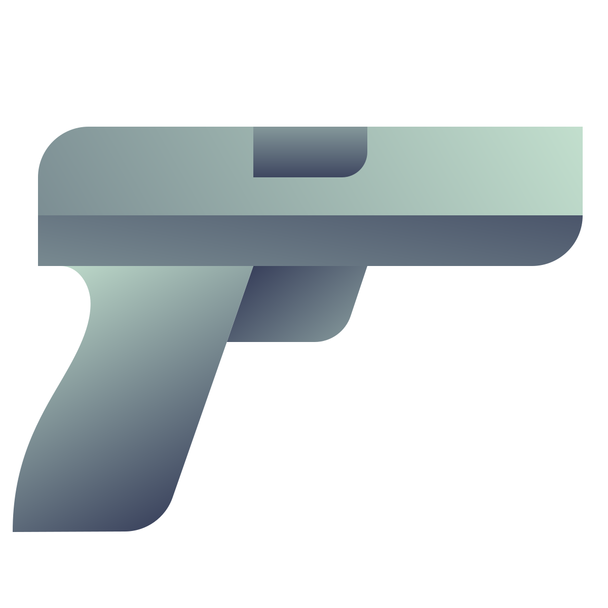 deco color style gun icon