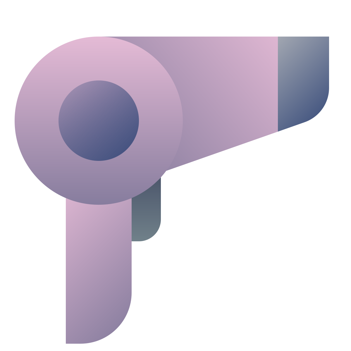 deco color style hair dryer icon