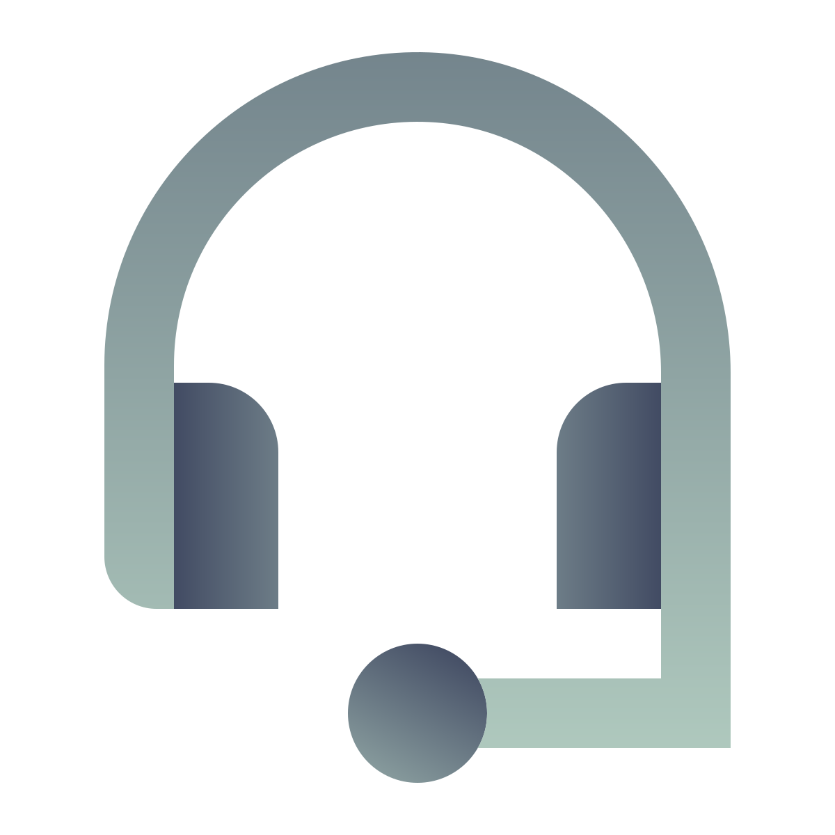 deco color style headset icon