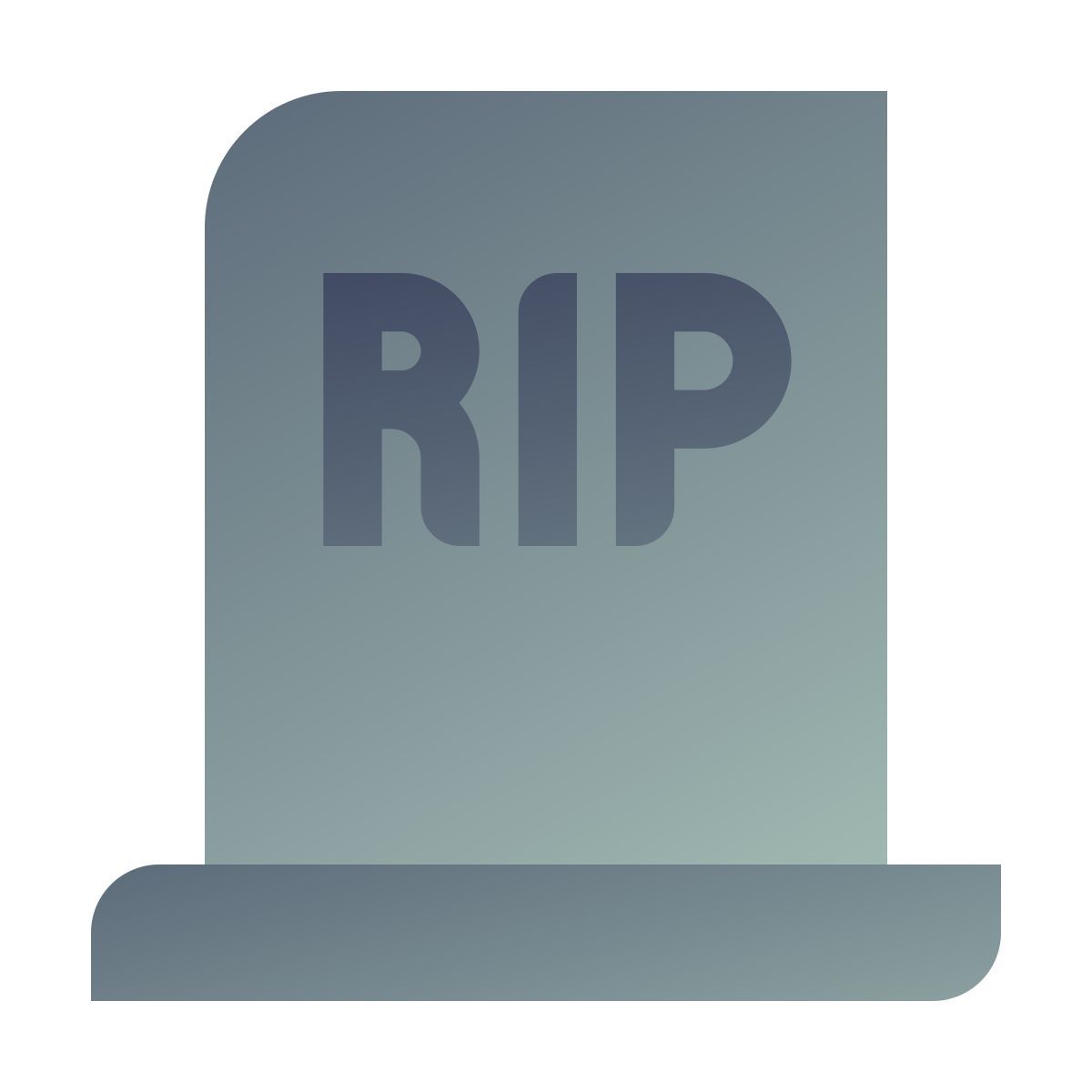 deco color style 墓石 icon