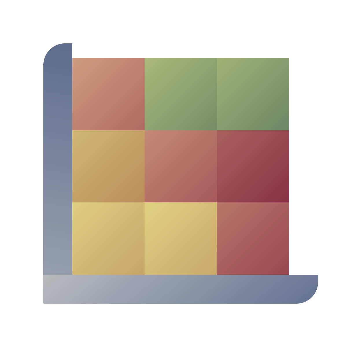 deco color style heat map icon