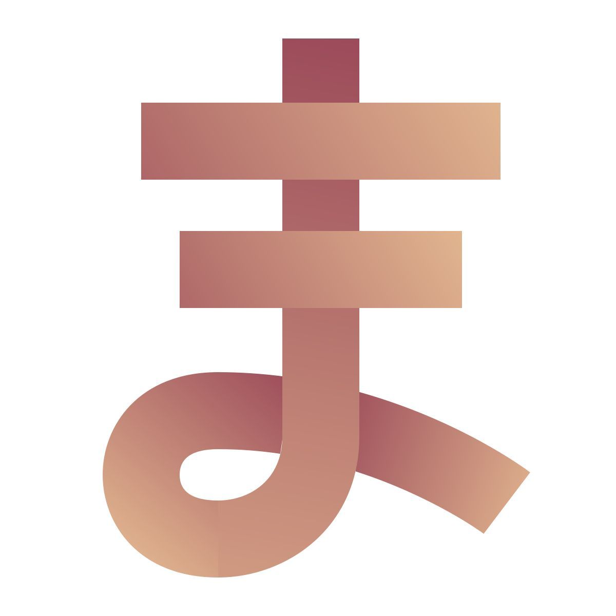 deco color style 平假名ma icon