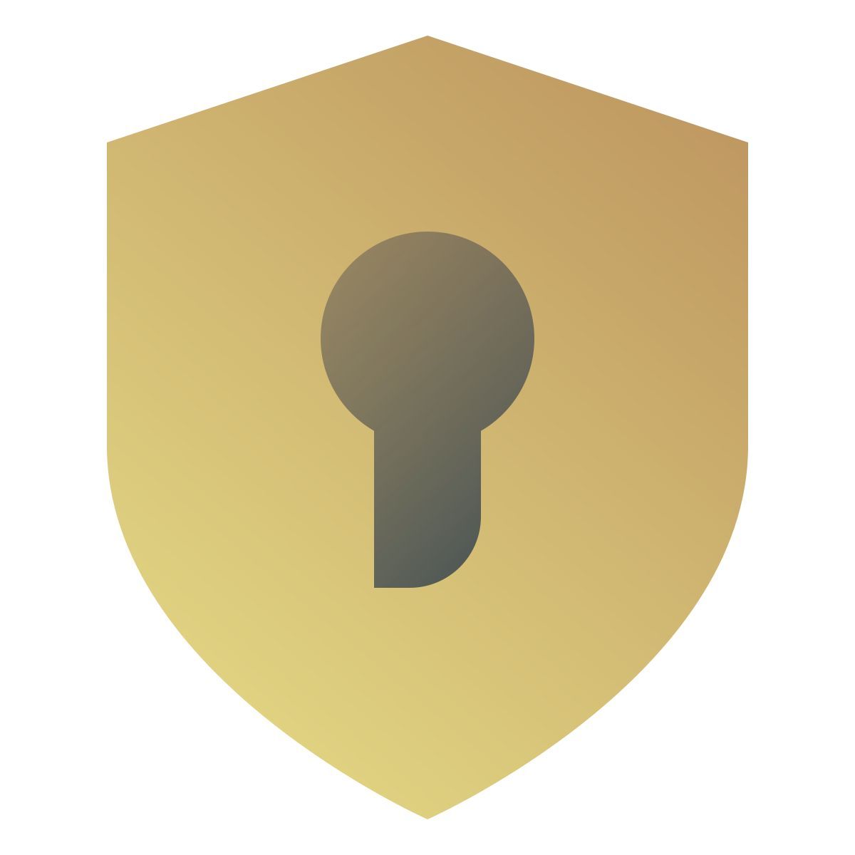 deco color style security lock icon