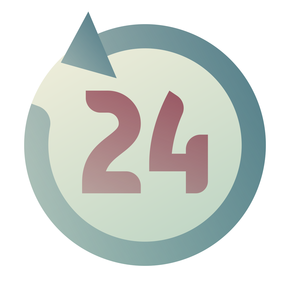 deco color style last 24 hours icon