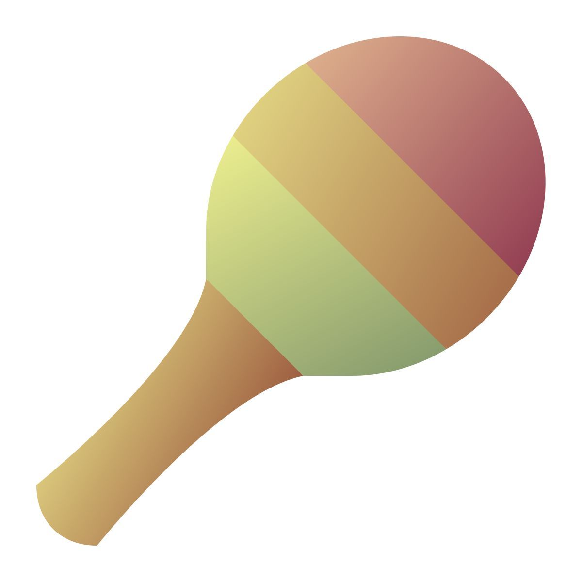 deco color style maracas icon