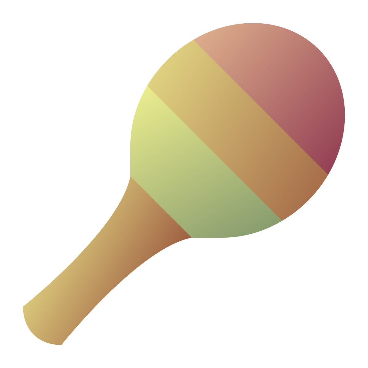 deco color style maracas icon