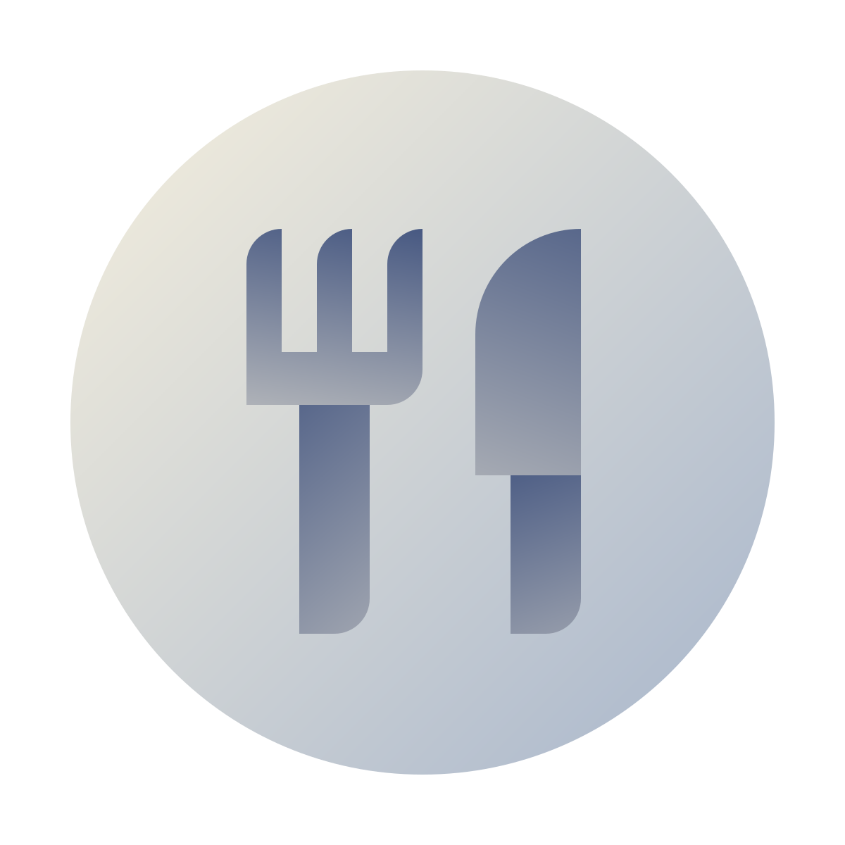 deco color style meal icon