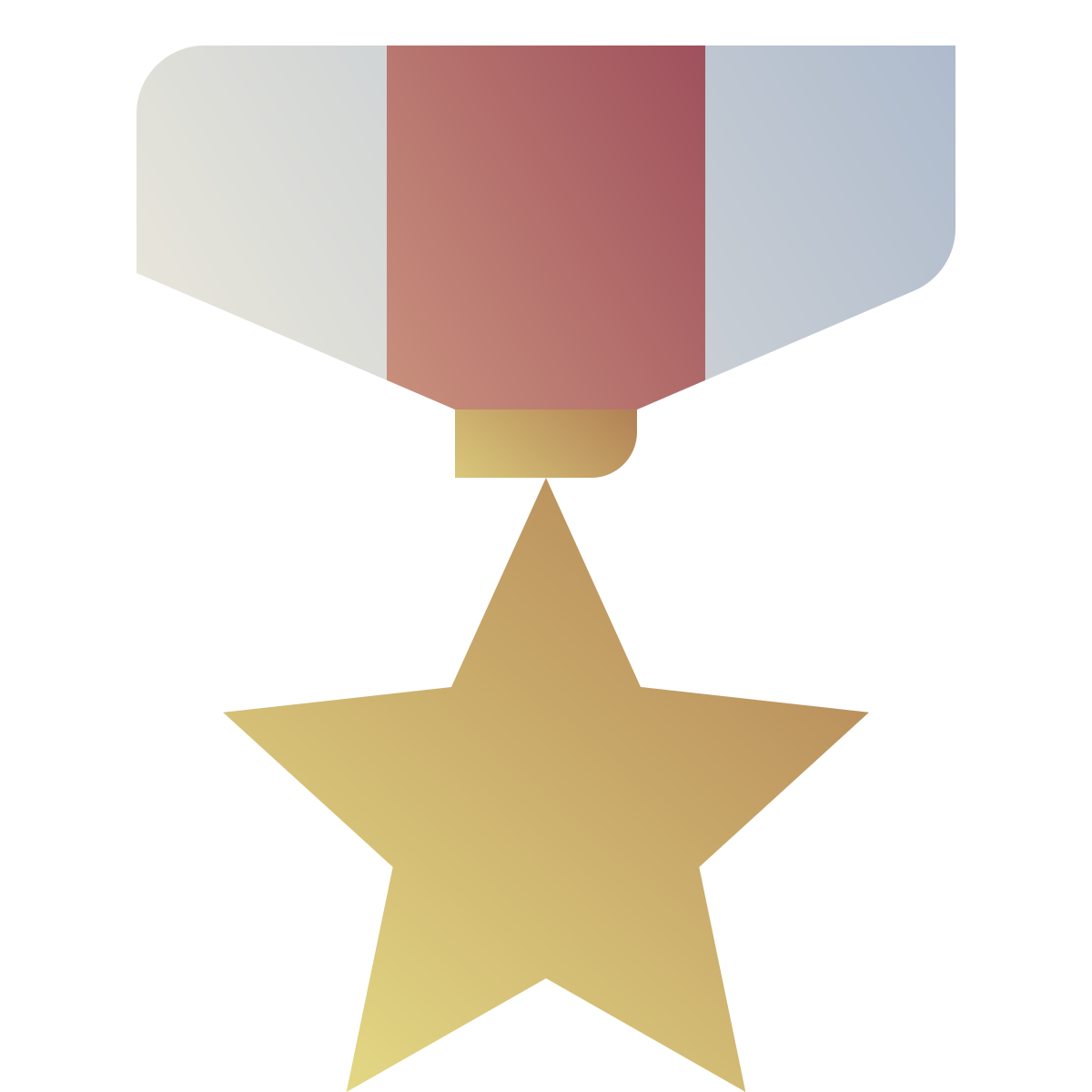 deco color style medal icon