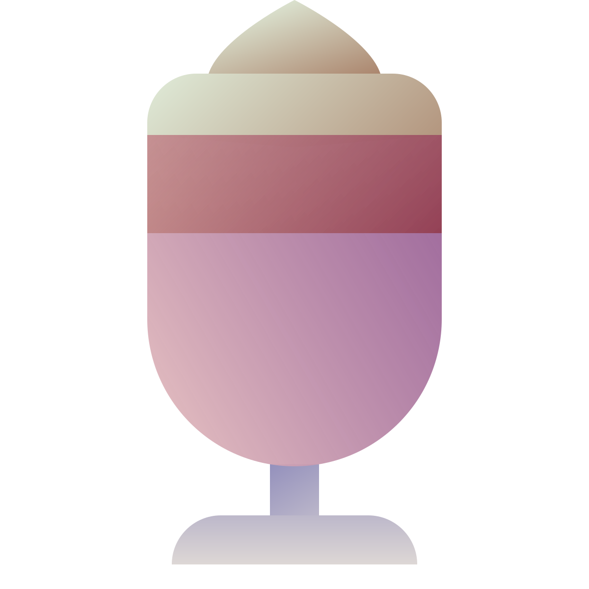 deco color style milkshake icon