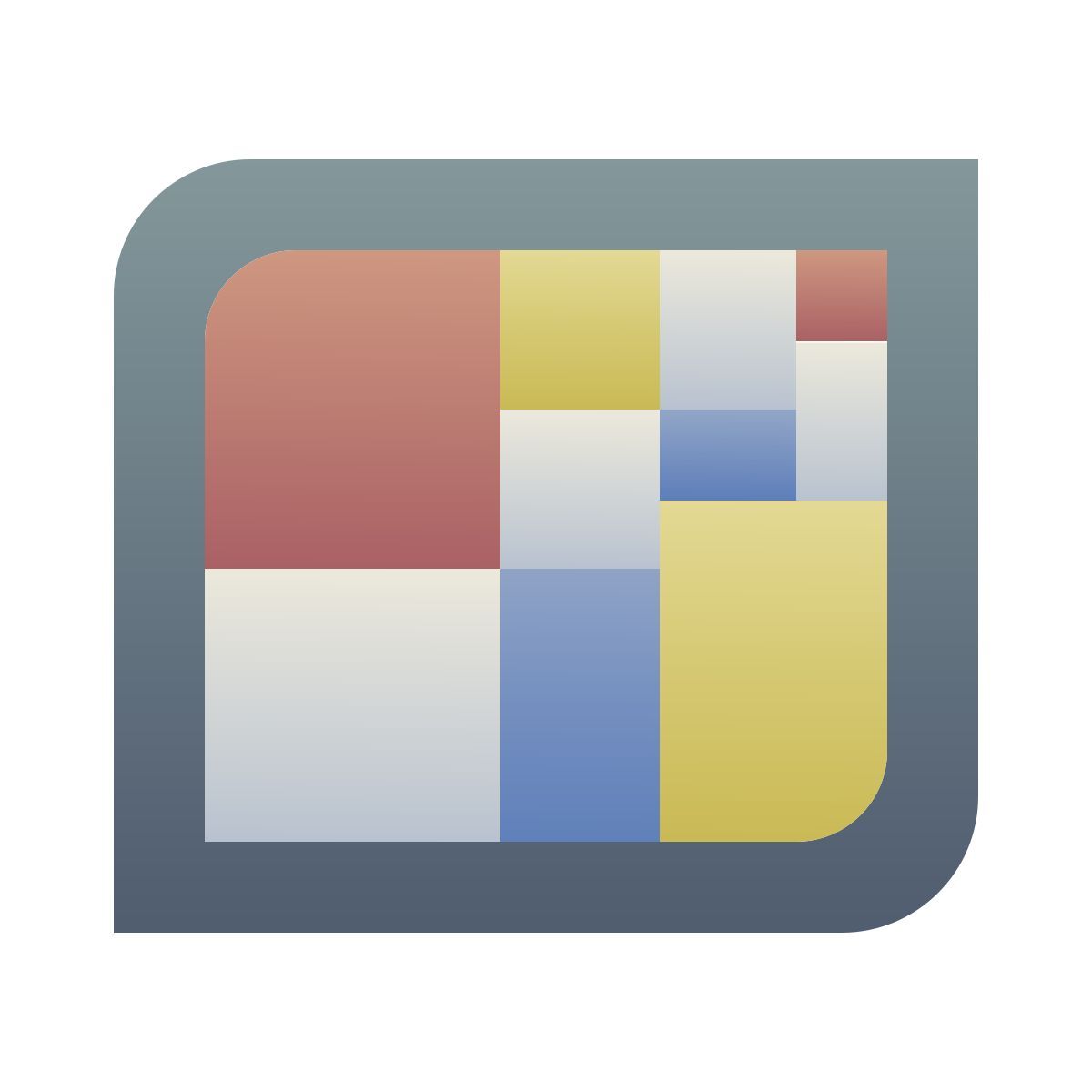 deco color style 现代艺术 icon