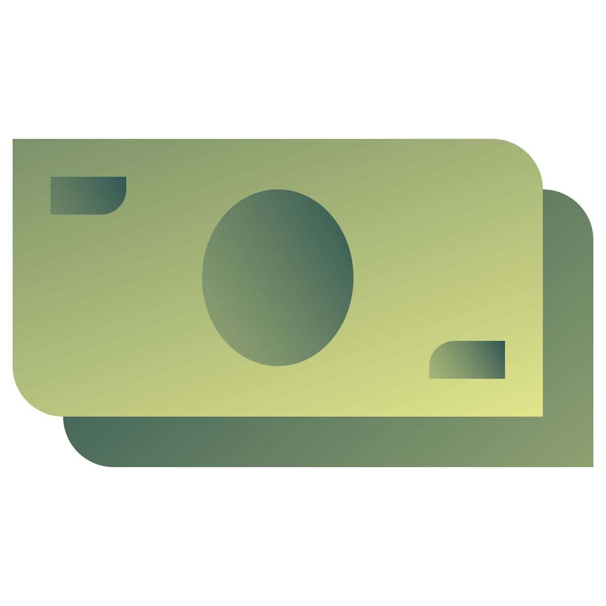 deco color style money icon