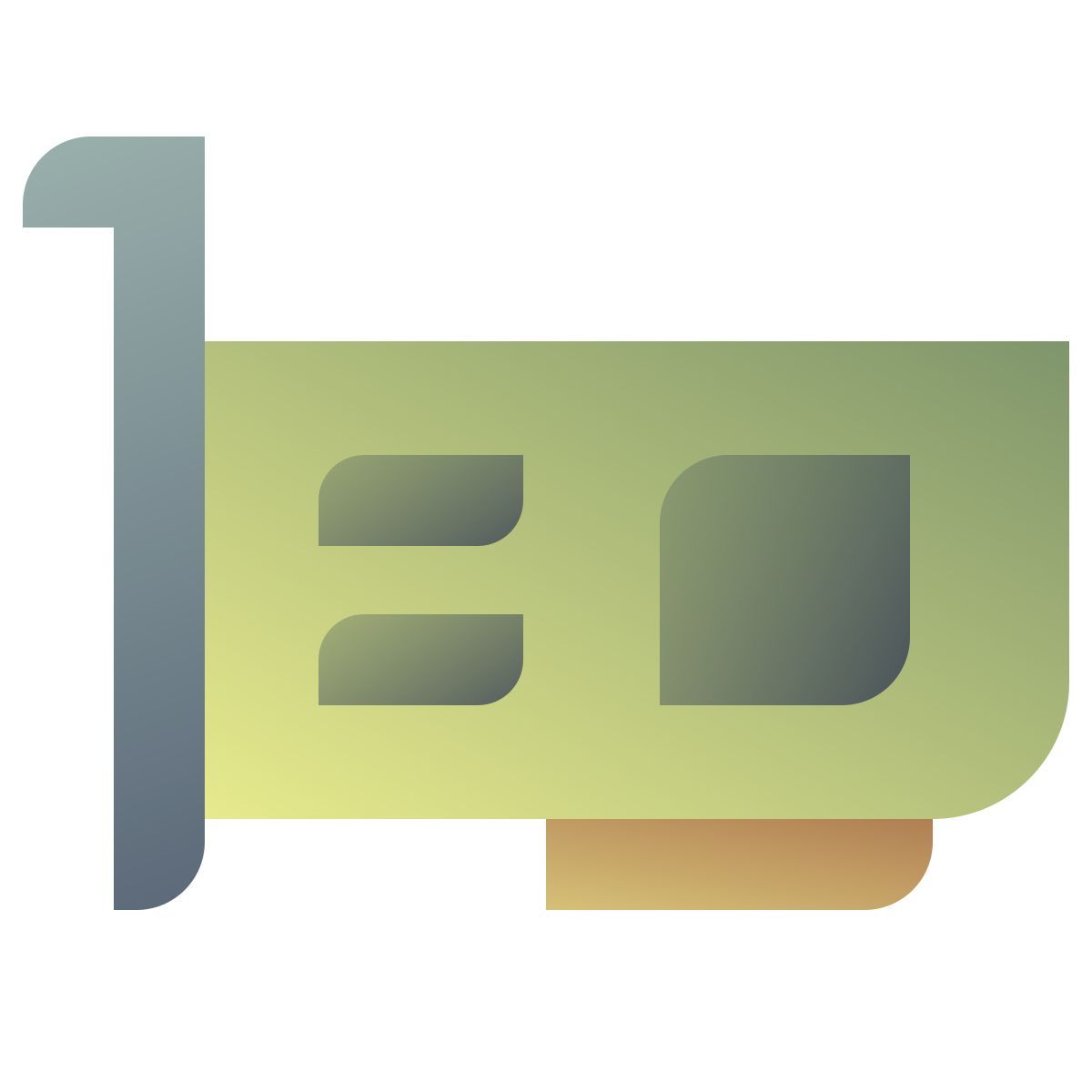 deco color style carte réseau icon