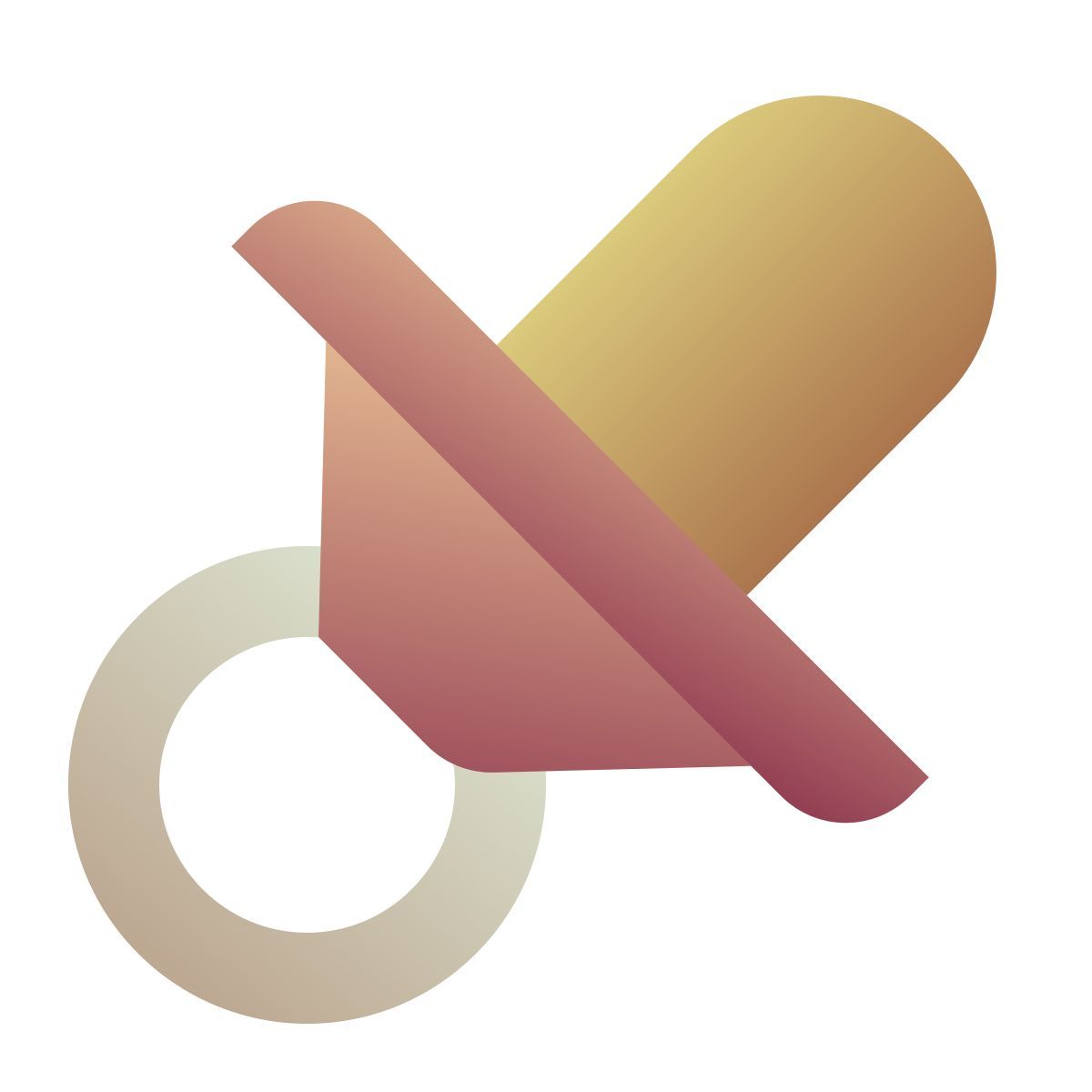 deco color style ciuccio icon