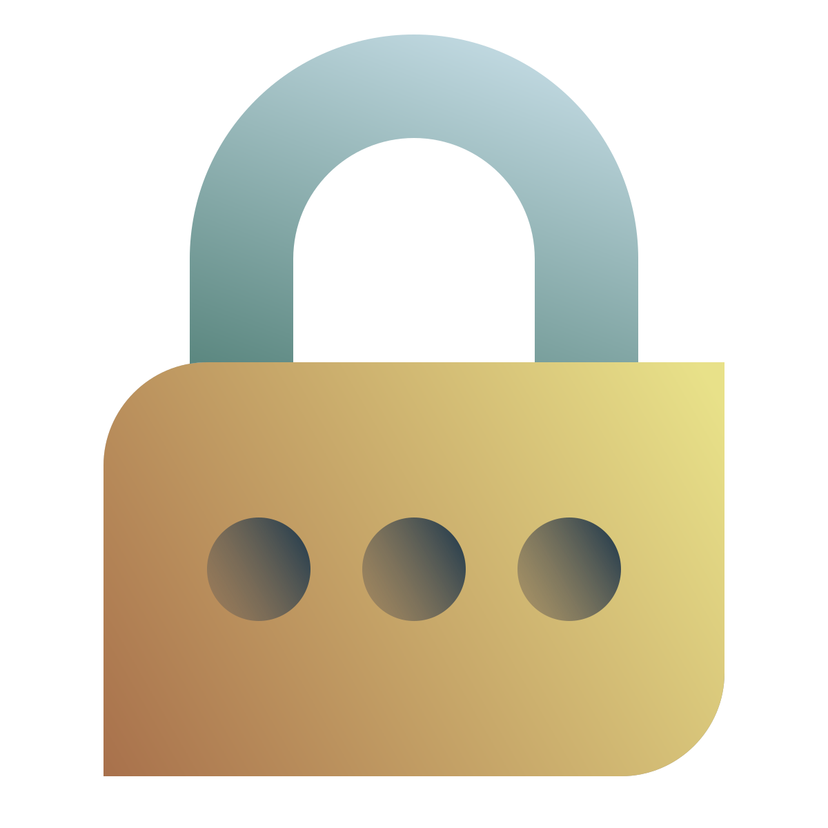 deco color style password icon